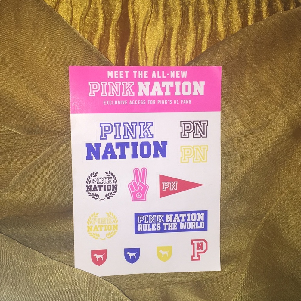 PINK Victoria’s Secret Sticker Pack!